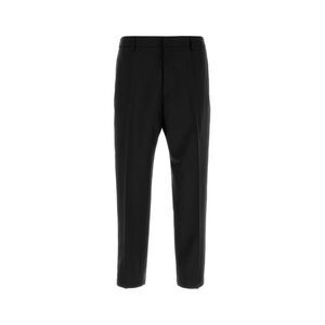 Jil Sander Men Black Wool Blend Pant